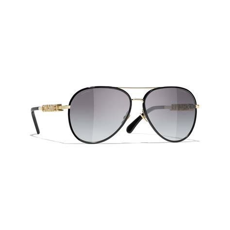 chanel 2178 c124|CHANEL Sunglasses: Pilot Sunglasses, metal & zirconia — .